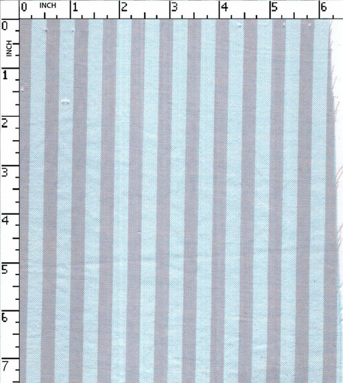 100% Cotton Yarn Dyed Dobby 6Mm Stripe Skyblue/Grey   Gsm-167 Vec-10282-Gb