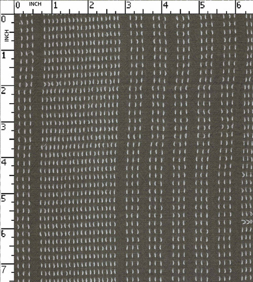 100% Cotton Yarn Dyed Dobby Stitching Stripe With Ht Olive/White  30+2/40X20-68X42 Gsm-86 Vec-3118-Gb