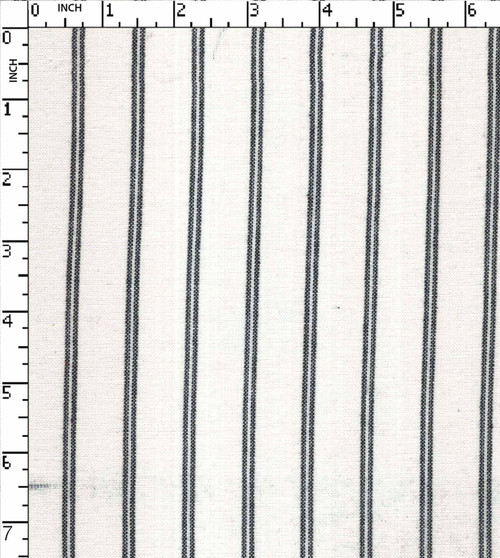 100% Cotton Yarn Dyed Plain 2Mm Stripe White/Black   Gsm-164 Vec-114-Gb