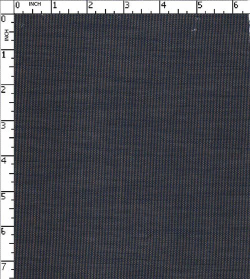 100% Cotton Yarn Dyed Plain Pin Stripe Navy/Brown   Gsm-120 Jec-6061-Gb