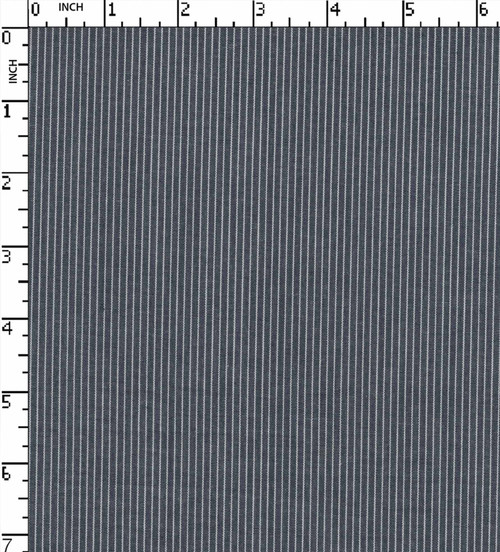100% Cotton Yarn Dyed Plain Pin Stripe Navy/White  40X30-120X70 W-58 Gsm-134 Dec-322-Jb