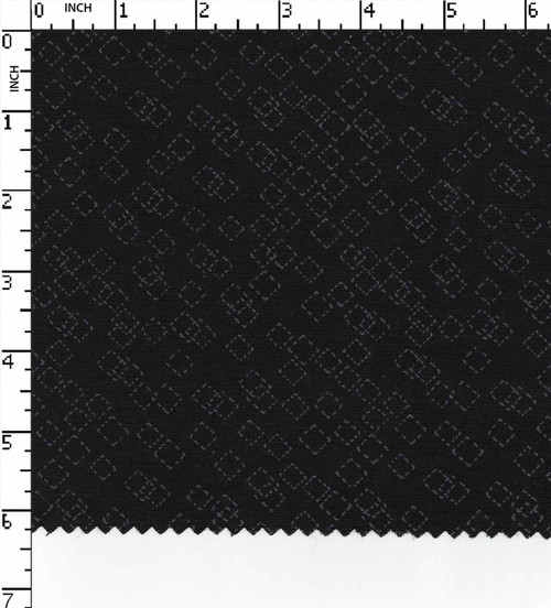 100% Cotton Printed Plain Geometric Black/Grey   W-56 Gsm-154 Aka-5943-Kb