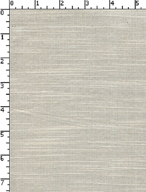 100% Cotton Greige Dobby One Side Slub Natural  60S C X 40S C Slub - 120X72 Awm-C10
