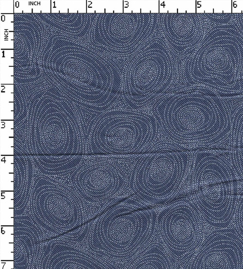 100% Rayon Printed Plain Abstract Navy/Grey/White  30X30-80X60 W-54 Gsm-129 Kei-36982-Lb