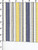 100% Cotton Yarn Dyed Plain Multi Stripes White/Blue/Yellow Seersucker 2/60 C+2/40 C X 40 C - 68X64 Sm-Aa-13