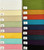 100% Polyester Solid Dyed 2/2 Twill Shirting One Side Slub Color Chart 100% Polyester Solid Dyed 2/2 Twill Shirting One Side Slub Color Chart