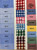 90% Polyester 10% Cotton Yarn Dyed Plain Gingham Check With Pin Stripe Color Chart 90% Polyester 10% Cotton Yarn Dyed Plain Gingham Check With Pin Stripe Color Chart