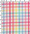100% Cotton Yarn Dyed Plain Big Check White/Pink/Peach/Yellow/Baby Blue