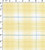 100% Cotton Yarn Dyed Plain Medium Check Yellow/White/Blue   Gsm-96 Mcc-22-Da
