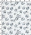 100% Cotton Printed Dobby Abstric Flower White/Navy/Grey Dot  Gsm-126 Efm-4497-Da