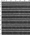 100% Polyester Solid Dyed Lace Thin Thick Stripe