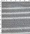 100% Polyester Bleached Lace Bricks With Uneven Stripe