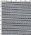 100% Polyester Rfd Lace Thin Thick Stripe