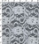 100% Polyester Bleached Lace Floral