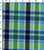 100% Cotton Yarn Dyed Plain Medium Check