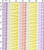 100% Polyester  Yarn Dyed Seersucker Thin Thick Stripe