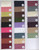 100% Viscose Solid Dyed Plain Rayon Slub For Women Top And Bottoms Color Chart