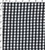 100% Cotton Yarn Dyed Plain Gingham Check Black/White   Gsm-73 Sgk-80-Bb