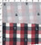 100% Cotton Yarn Dyed Double Cloth Small Check  White/Navy/Red   Gsm-134 Jec-2016-Db