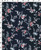 100% Viscose Printed Crepe Floral With Leaf Navy/White/Skyblue/Red  30Sx30S-68X44 Gsm-112 Dfd-1012-Db