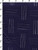 97% Cotton 3% Polyester Yarn Dyed Dobby Placement Lines Navy/White Butta 40 Ctn+85 Slub X 40 Ctn+85 Slub - 120X72 Vee-48502V-N