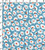 100% Rayon Printed Plain Daisy Blue/White/Mustard  30X30-80X60 W-54 Gsm-127 Kei-54126-Lb