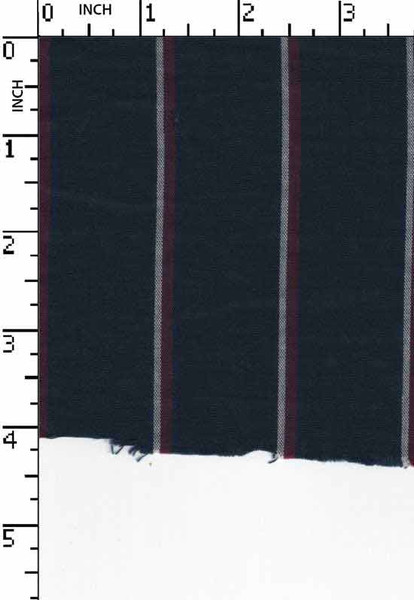 100% Cotton Yarn Dyed Plain Double Stripe Navy/White/Bargandy   Gsm-104 Ce-5949-Ca