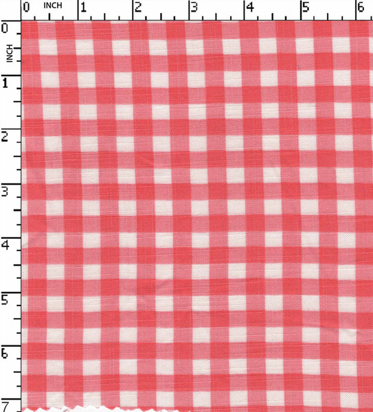 100% Rayon Printed Plain Check With Slub Peach/White  30X30-68X60 W-54 Gsm-123 Wed-660132-Ib