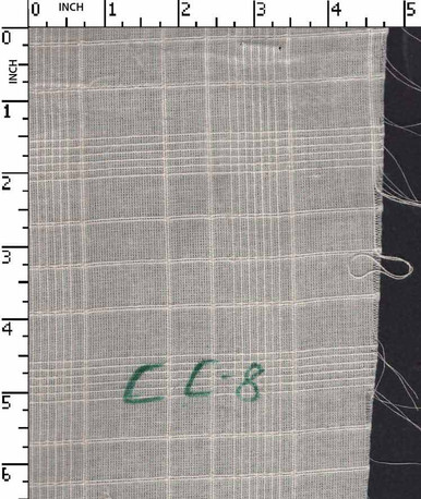100% Cotton Greige Dobby Rib Check Beige Gsm-100 Akt-Cc8-Bb