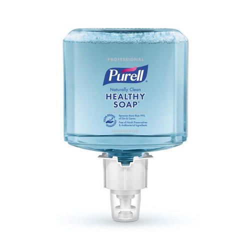 Purell ES6 Professional Healthy Soap Naturally Clean Fragrance-Free Foam, 1200mL (2/case)