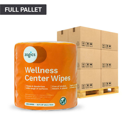 Wellness Center Wipes Pallet (1 Pallet, 36 Cases, 144 Rolls)