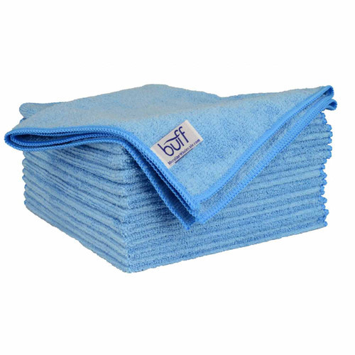 Pro Antimicrobial Microfiber Towel with Fresche, 16" x 16" (12 pack) | Buff