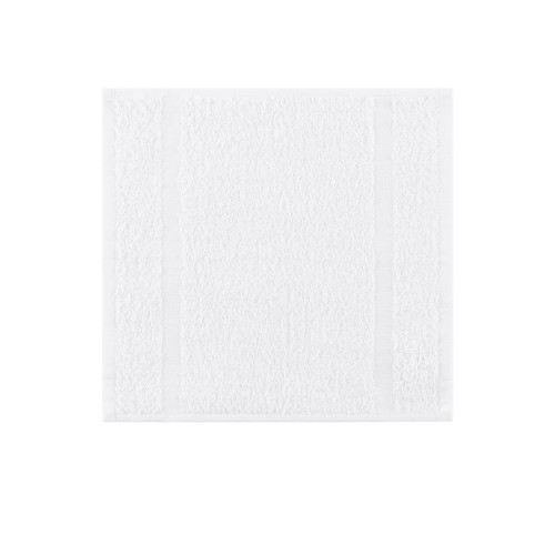 Admiral Collection Washcloth, 12" x 12", White (12/pack) | Monarch