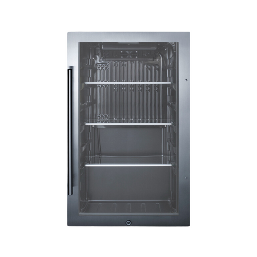 Shallow Depth Indoor/Outdoor Beverage Cooler, ADA Compliant | Summit Appliance