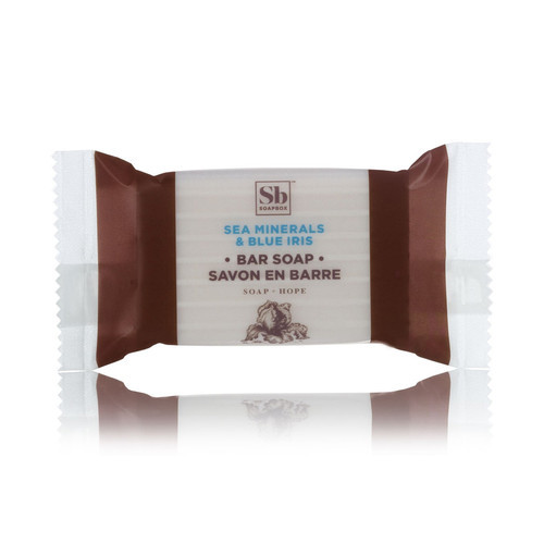 Bar Soap, Sea Minerals and Blue Iris, 0.96 oz, 288/Case | Soapbox