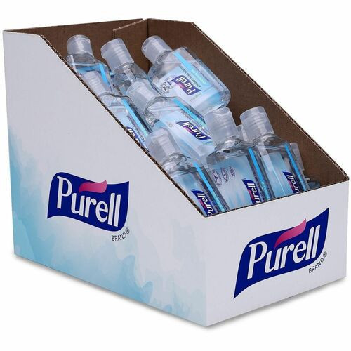 Purell 1 oz Alcohol Gel Clean Scent Hand Sanitizer, (36/bowl)