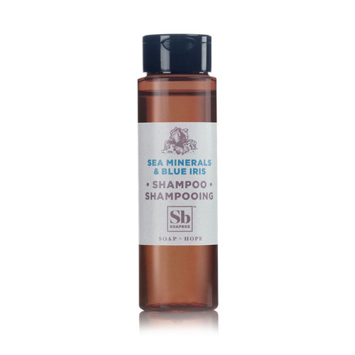 Shampoo, Sea Minerals & Blue Iris (1 oz, 144/case) | Soapbox