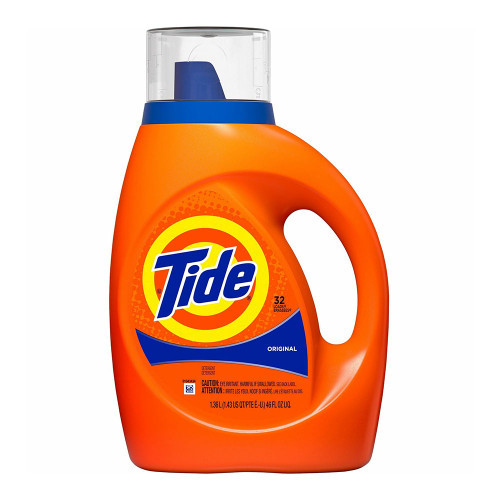 Tide Ultra Liquid Tide Laundry Detergent, 42 oz Bottle, 13878CT (6 bottles/case)