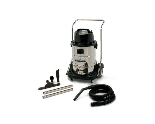 Powr-Flite Wet Dry Vacuum 20 Gallon with Stainless Steel Tank and Tools