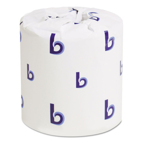 Bathroom Tissue, Standard, 2-Ply, White (500 Sheets/Roll) (96/case)