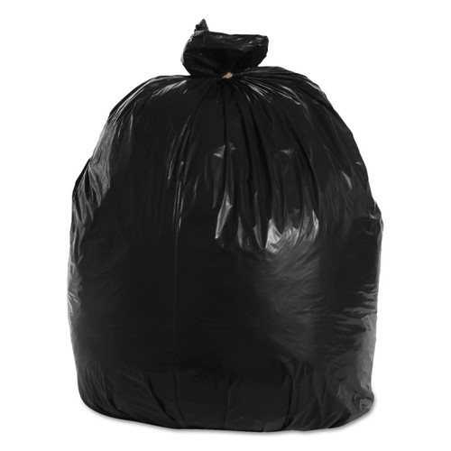 33 Gallon Can Liners, 33" x 39", 1.2 Mil, Low-Density, Extra Heavy-Duty, Black, (100/Case) | Boardwalk