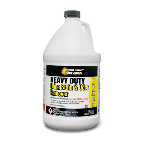 Heavy Duty Urine Stain & Odor Remover, 1 Gallon (Case of 4) | Insant Power