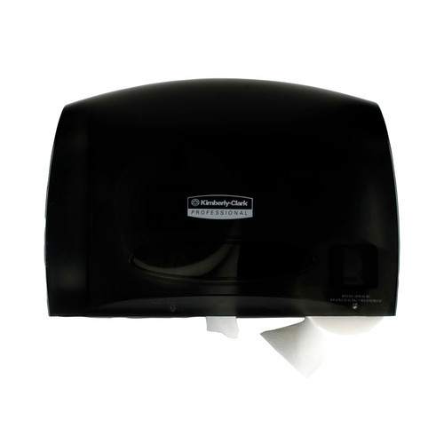 Kimberly-Clark Professional Coreless JRT Bath Tissue Dispenser, Smoke, 09602