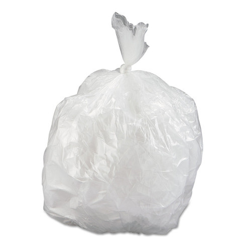 10 Gallon Can Liners, 24" x 24", 5 Mic, High-Density, Light-Grade, Clear, (1000/Case) | Inteplast Group