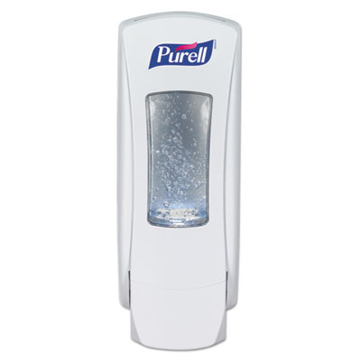 Purell ADX-12 Push-Style Hand Sanitizer Dispenser, 1200 mL, White, 8820-06