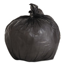 4 Gallon Can Liners, 17" x 17", 0.35 Mil, Low-Density, Light-Grade, Black (1000/Case) | Boardwalk