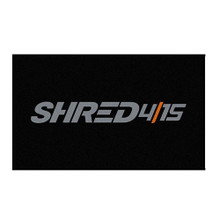 Shred415 Logo Mat, Black, 2-Pack | Guardian Floor Protection