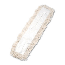 Boardwalk Industrial Dust Mop Head, Hygrade Cotton, 36w x 5d, White, 1336