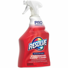 Carpet Cleaner, 32 oz Spray Bottle, Case of 12 | Resolve