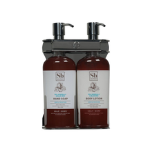 Soapbox Sea Minerals & Blue Iris Aquamenities 2 Chamber Refillable Dispenser